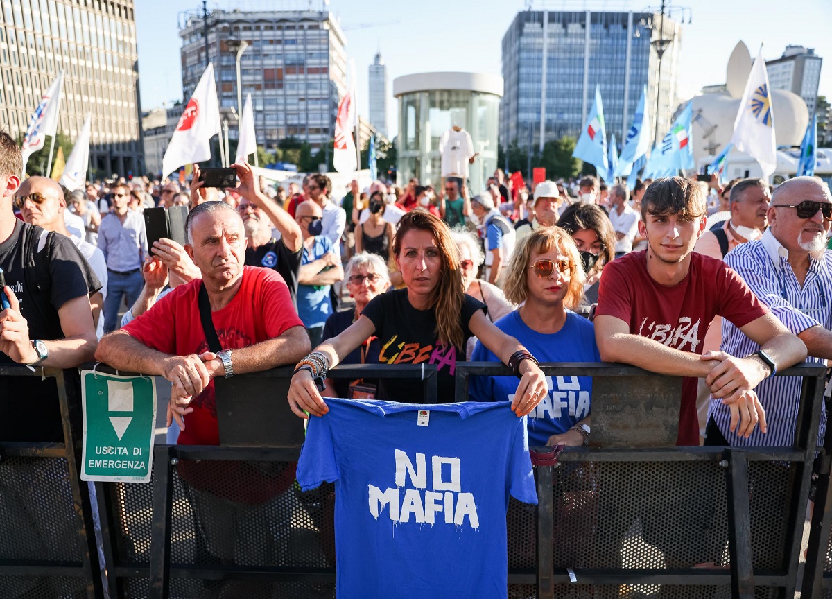 'Ndrangheta, a Milano la manifestazione di sostegno a Gratteri 'Ndrangheta, a Milano la manifestazione di sostegno a Gratteri