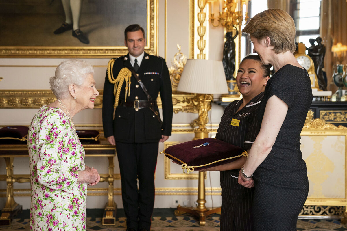 Regina Elisabetta e Liz Truss Regina Elisabetta e Liz Truss