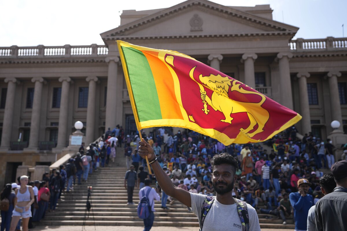 Proteste in Sri Lanka Proteste in Sri Lanka