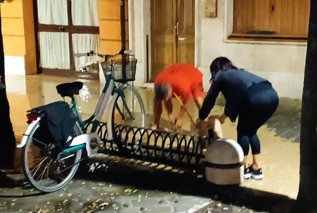 Alluvione nelle Marche, vaste zone allagate a Senigallia dopo l'esondazione del fiume Misa Alluvione nelle Marche, vaste zone allagate a Senigallia dopo l'esondazione del fiume Misa