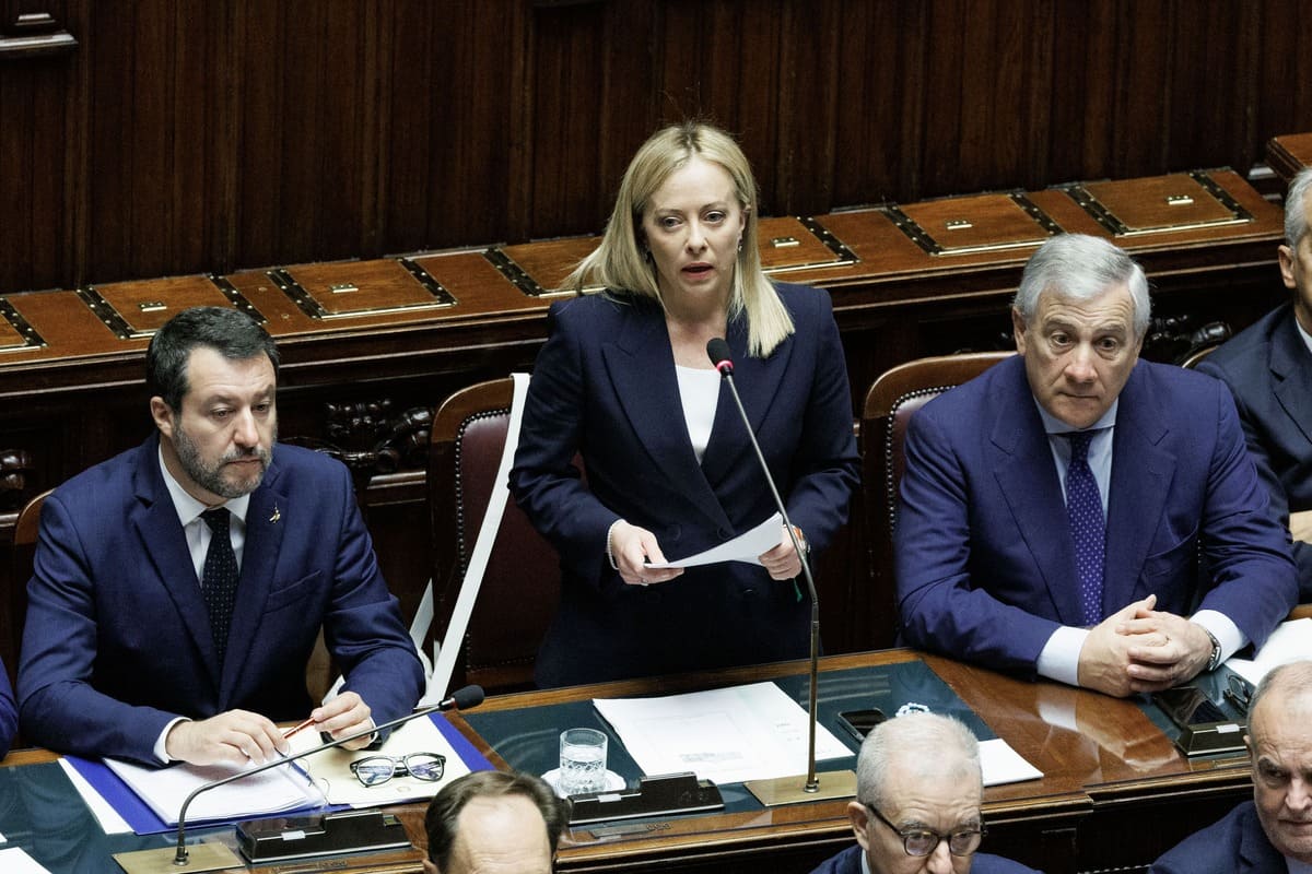Camera dei Deputati, dichiarazioni del presidente del Consiglio Meloni e voto di fiducia al governo