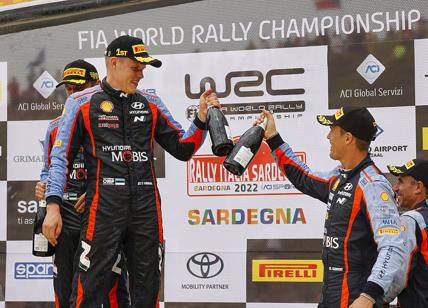 WRC, Tänak porta la Hyundai al trionfo in Sardegna