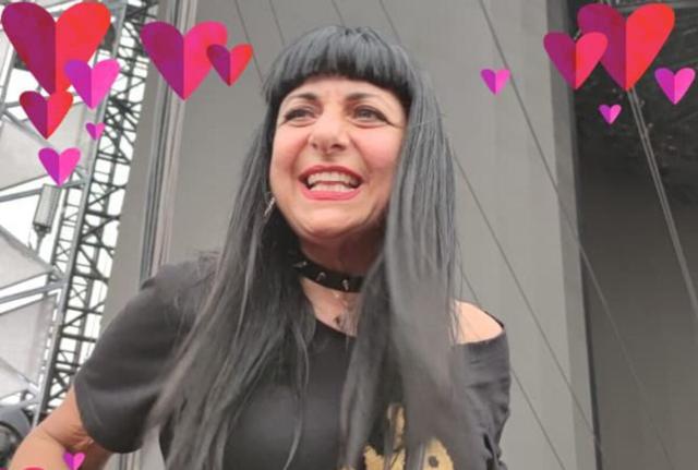 Daniela Volponi, storica fan di Vasco Rossi Daniela Volponi, storica fan di Vasco Rossi