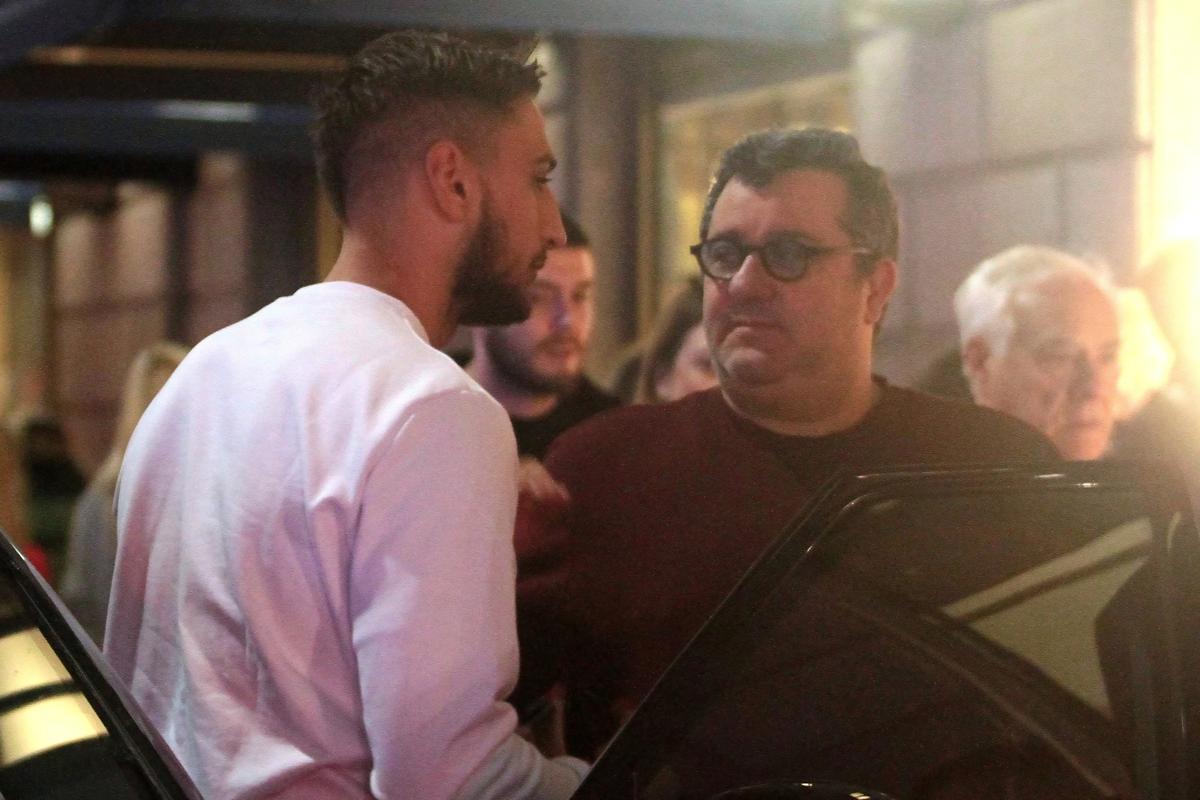 Gianluigi Donnarumma Mino Raiola Gianluigi Donnarumma Mino Raiola