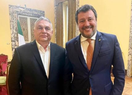 Salvini incontra Orban a Roma: “Abbiamo parlato di pace e non di guerra”