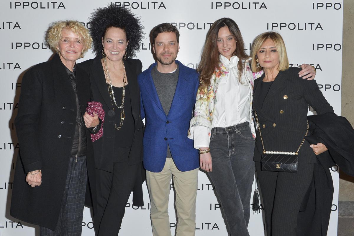 Katherine Mondadori, Ippolita, Francesco Mondadori, Ludovica Bonini, Connie Paglianiti Katherine Mondadori, Ippolita, Francesco Mondadori, Ludovica Bonini, Connie Paglianiti