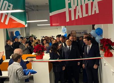 Nuova sede Forza Italia a Milano