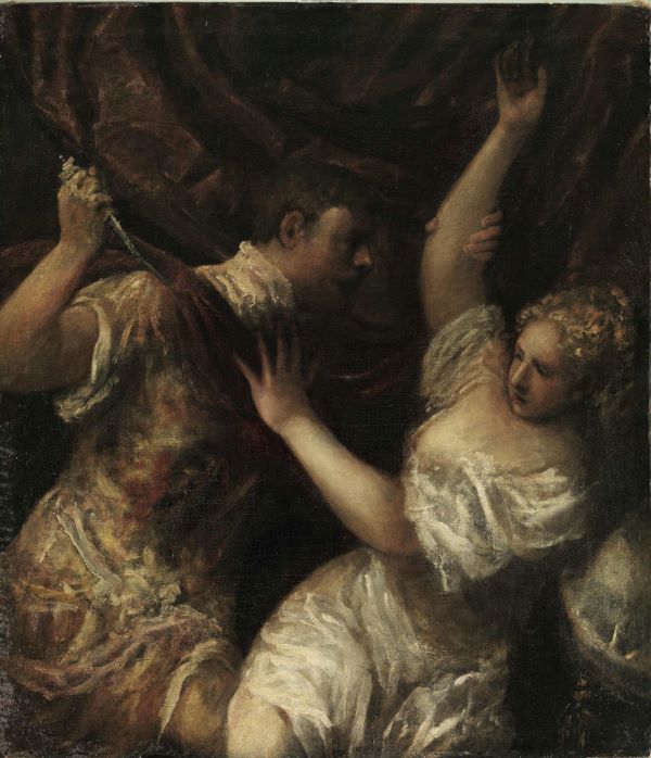 TIZIANO Tarquinio e Lucrezia (1570 1576) TIZIANO Tarquinio e Lucrezia (1570 1576)