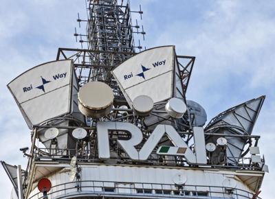 rai way, antenne tv, torri rai