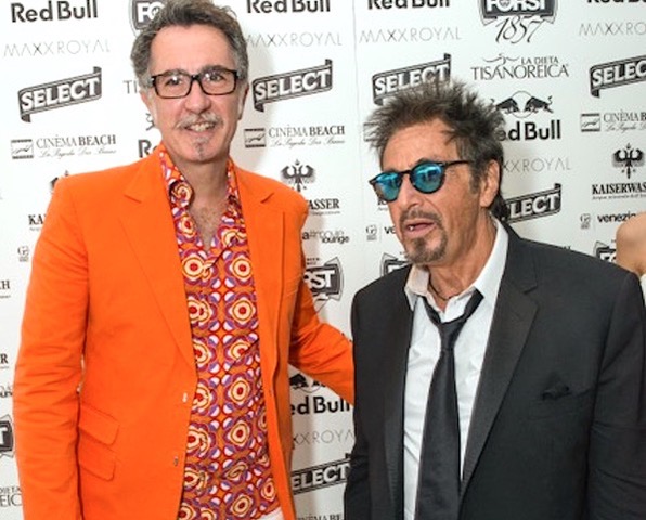 Mirko Negri con Al Pacino Mirko Negri con Al Pacino