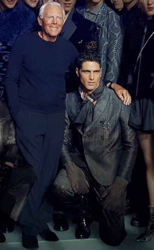 Giorgio Armani Fabio Mancini