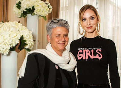 Antonella Veltri e Chiara Ferragni