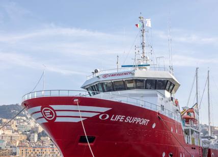 Emergency torna in mare con la nave umanitaria "Life Support"