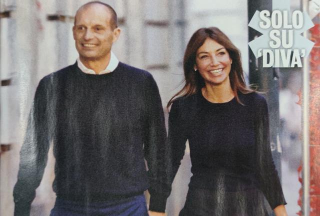 Massimiliano Allegri e Nina Lange Barresi Massimiliano Allegri e Nina Lange Barresi