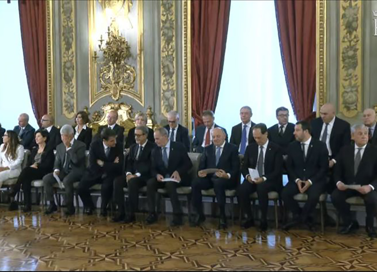 Il governo Meloni al Quirinale