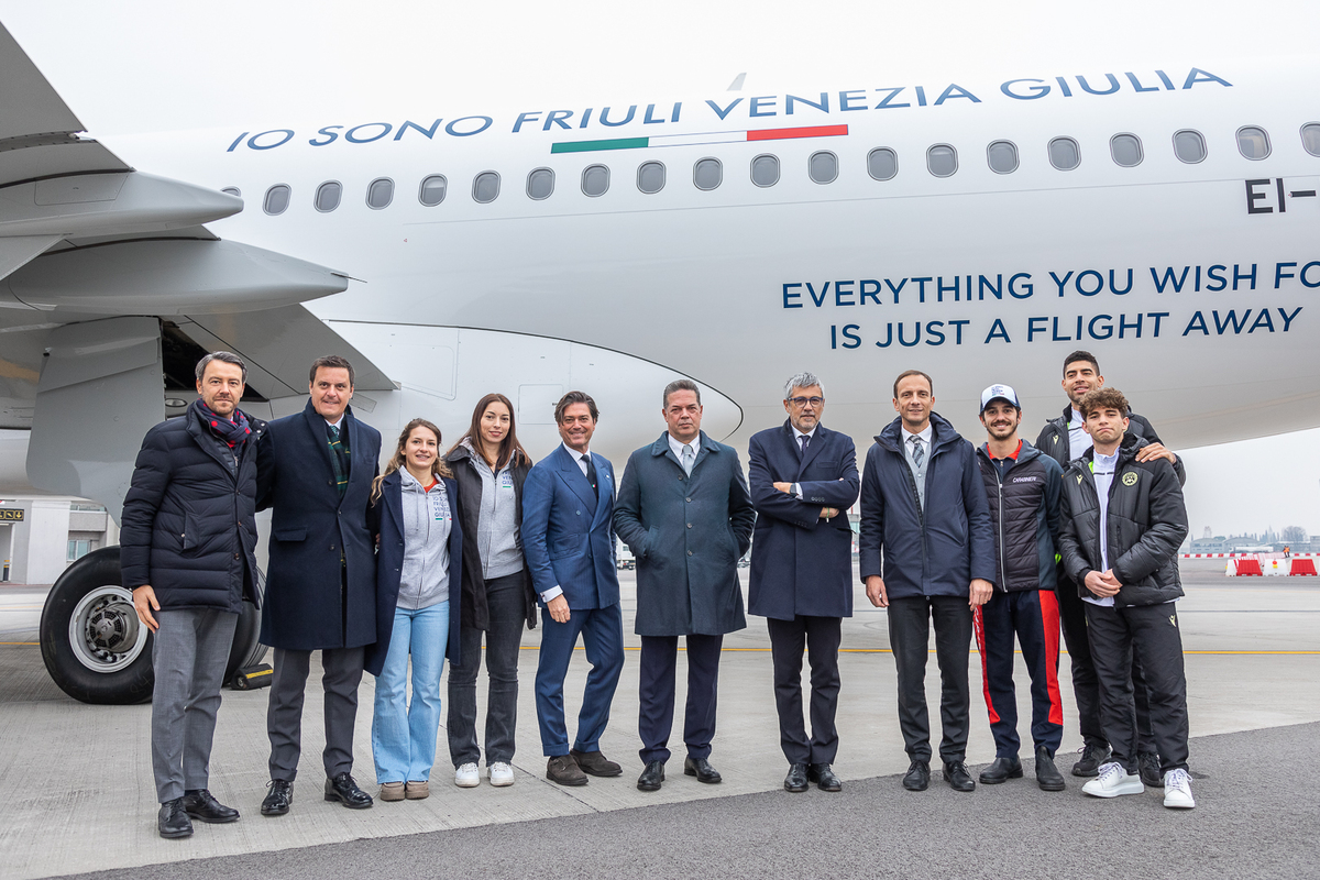 ITA Airways, l’Airbus A320 dedica la livrea al Friuli Venezia Giulia ITA Airways, l’Airbus A320 dedica la livrea al Friuli Venezia Giulia