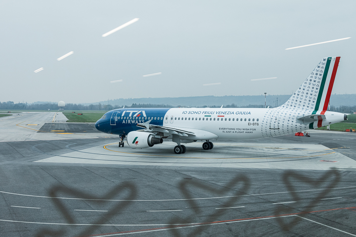 ITA Airways, l’Airbus A320 dedica la livrea al Friuli Venezia Giulia ITA Airways, l’Airbus A320 dedica la livrea al Friuli Venezia Giulia