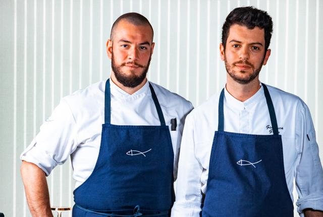 Chef Denny Lodi Rizzini e Gianluca Greco Chef Denny Lodi Rizzini e Gianluca Greco