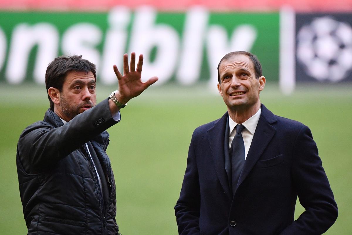Andrea Agnelli e Max Allegri (Lapresse) Andrea Agnelli e Max Allegri (Lapresse)