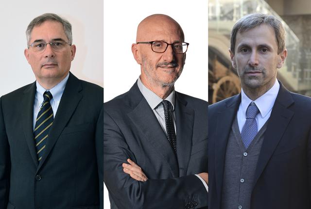 Alessandro Puliti Francesco Caio e Paolo Calcagnini