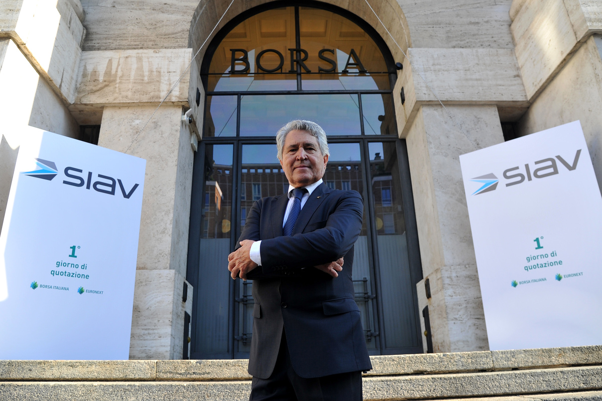 ALFIERI VOLTAN PRESIDENTE DI SIAV ALFIERI VOLTAN PRESIDENTE DI SIAV