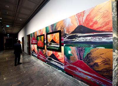 allestimento arte contemporanea