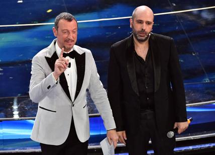Ascolti Tv, effetto Zalone a Sanremo: seconda serata da record con 55% share