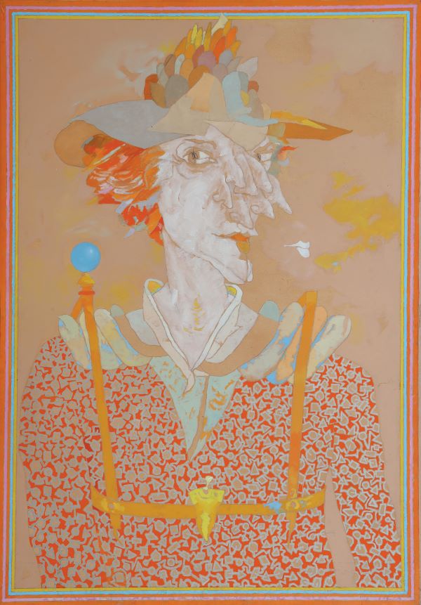 Ambiloquius, olio su tela 1985, cm140x200 Ambiloquius, olio su tela 1985, cm140x200