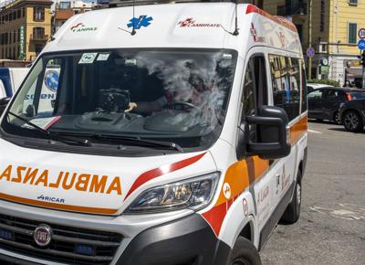 Ambulanza incidente lavoro stage