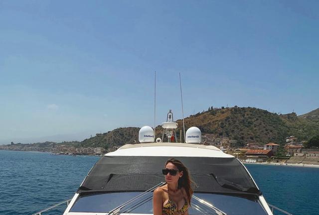Anna Tatangelo a Taormina Anna Tatangelo a Taormina