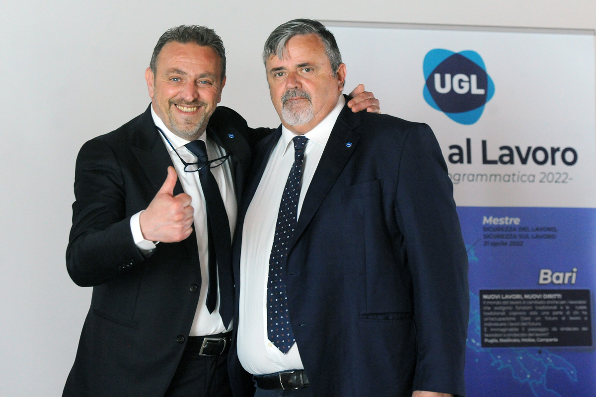 ANTONIO CAPRIO SEGRETARIO PROVINCIALE BARI BAT UGL PAOLO CAPONE SEGRETARIO GENERALE UGL ANTONIO CAPRIO SEGRETARIO PROVINCIALE BARI BAT UGL PAOLO CAPONE SEGRETARIO GENERALE UGL
