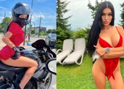 Anya Bondarenko, motociclista da sogno: foto mozzafiato a cavallo della moto