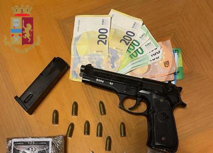 Roma, spaccio nelle strade, armi in casa e depositi di droga: 4 arresti