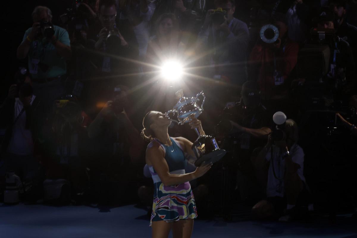 Aryna Sabalenka (foto Lapresse) Aryna Sabalenka (foto Lapresse)