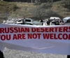 "Non siete i benvenuti": i georgiani contro i russi al confine