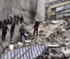 Terremoto in Turchia e Siria, si scava tra le macerie ad Aleppo