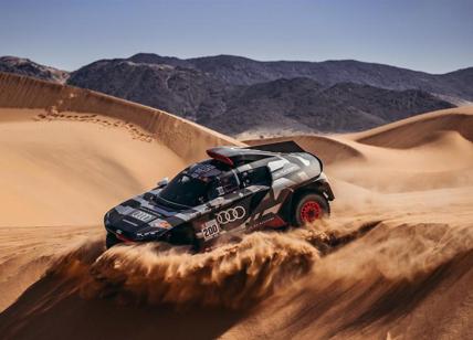 Dakar 2022: Audi di RS Q e-tron buona la prima