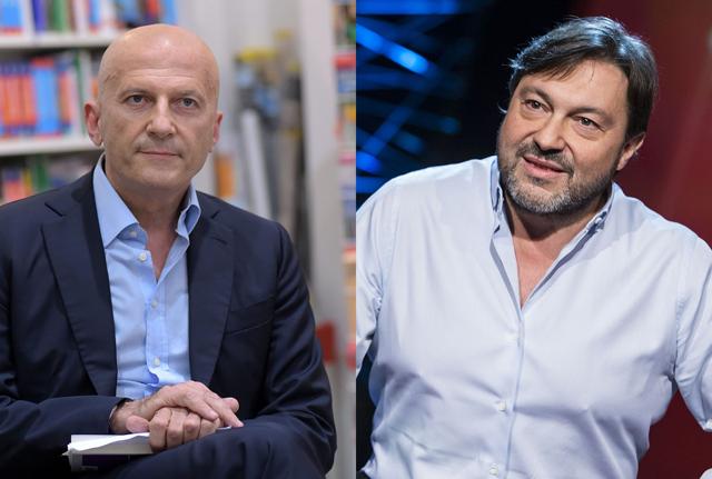 Augusto Minzolini e Sigfrido Ranucci Augusto Minzolini e Sigfrido Ranucci