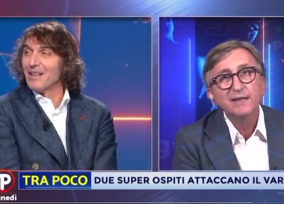 Var e Juve, Cruciani contro Auriemma: “Ha detto due caz***e” Var e Juve, Cruciani contro Auriemma: “Ha detto due caz***e”