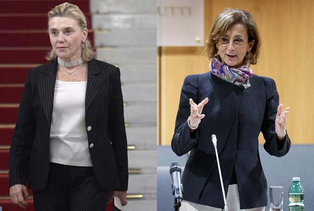 Elisabetta Belloni Marta Cartabia Elisabetta Belloni Marta Cartabia