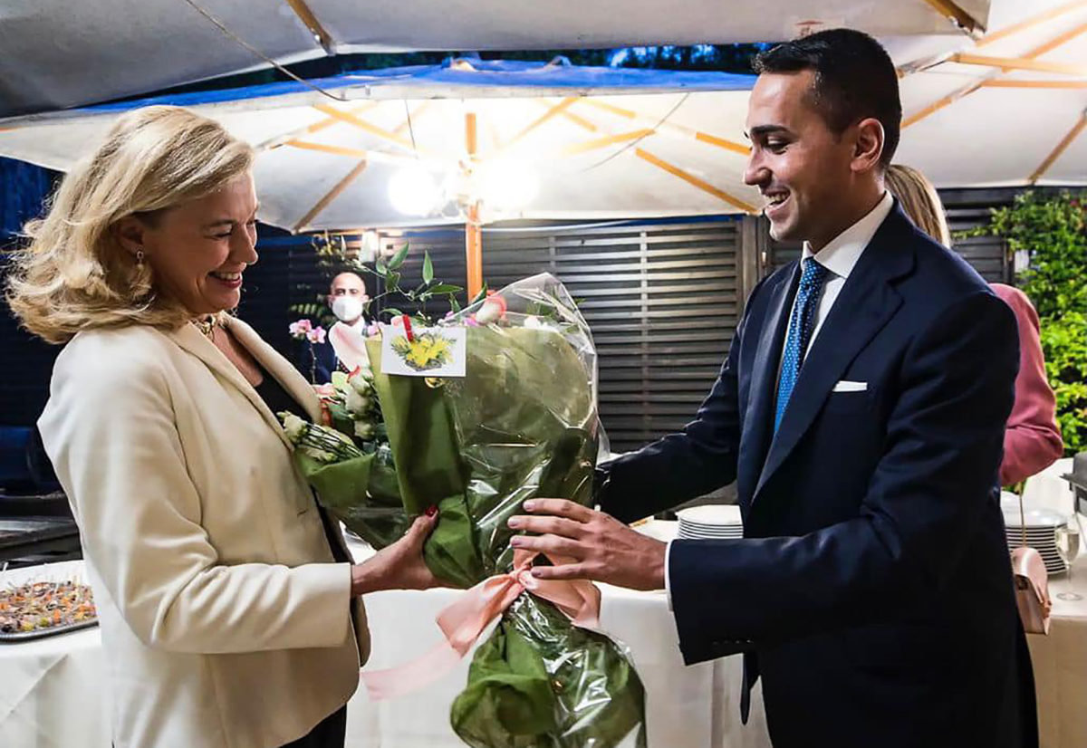 Elisabetta Belloni e Luigi Di Maio (Imagoeconomica) Elisabetta Belloni e Luigi Di Maio (Imagoeconomica)