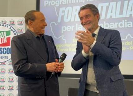Regionali, Fontana incontra Berlusconi: "Orgoglioso della nostra coalizione"