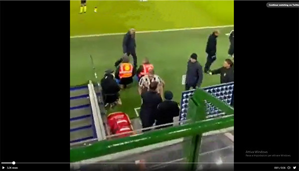 Leonardo Bonucci aggredisce dirigente Inter Leonardo Bonucci aggredisce dirigente Inter