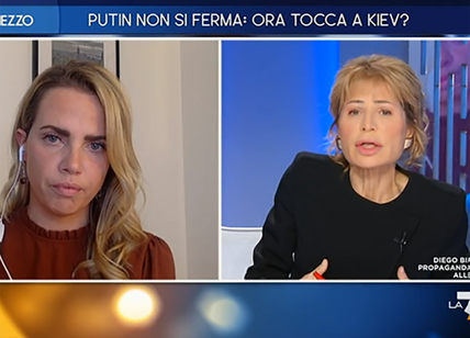 Ucraina, sfogo di Silvia Sciorilli Borrelli contro Cacciari (e Lilli Gruber?)