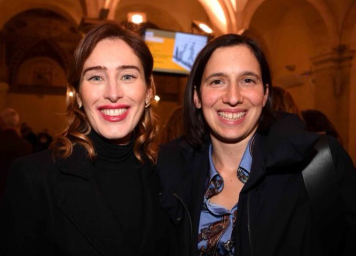 Maria Elena Boschi e Elly Schlein