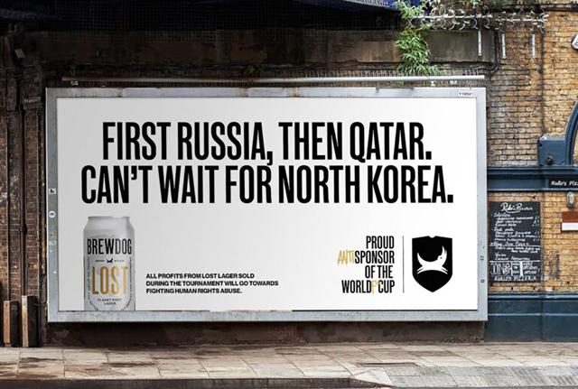 BrewDog "anti-sponsor" dei mondiali Qatar 2022: "Calcio trascinato nel fango"