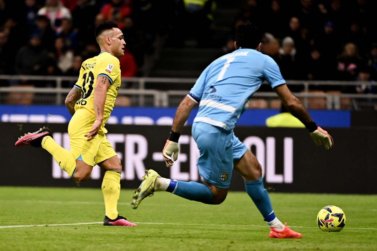 Buffon Lautaro Martinez