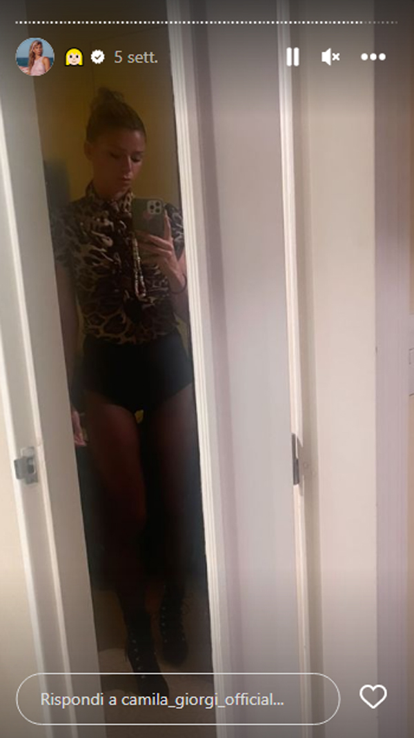Camila Giorgi (Instagram camila_giorgi_official) Camila Giorgi (Instagram camila_giorgi_official)