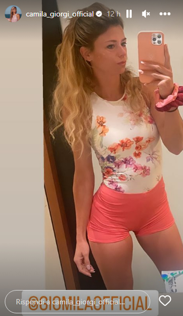 Camila Giorgi (Instagram camila_giorgi_official) Camila Giorgi (Instagram camila_giorgi_official)