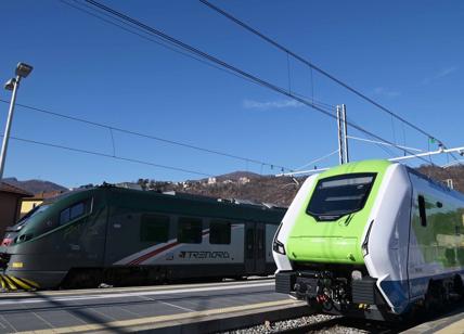 Caravaggio, nuovo treno da Milano a Porto Ceresio: le foto